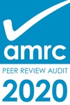 AMRC peer review audit logo
